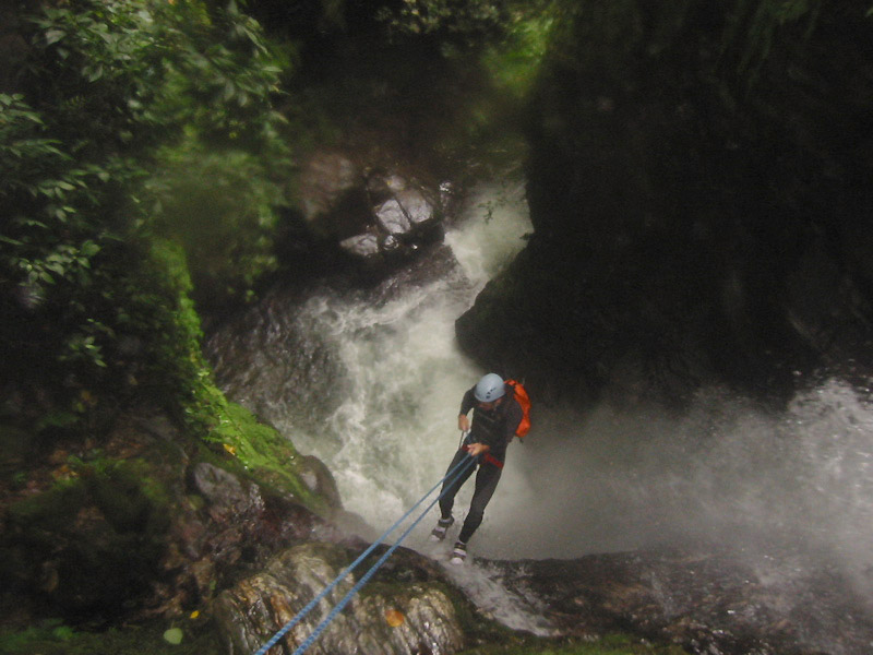 canyoning merida venezuela