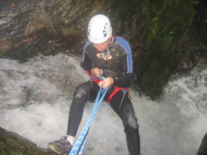 canyoning merida venezuela